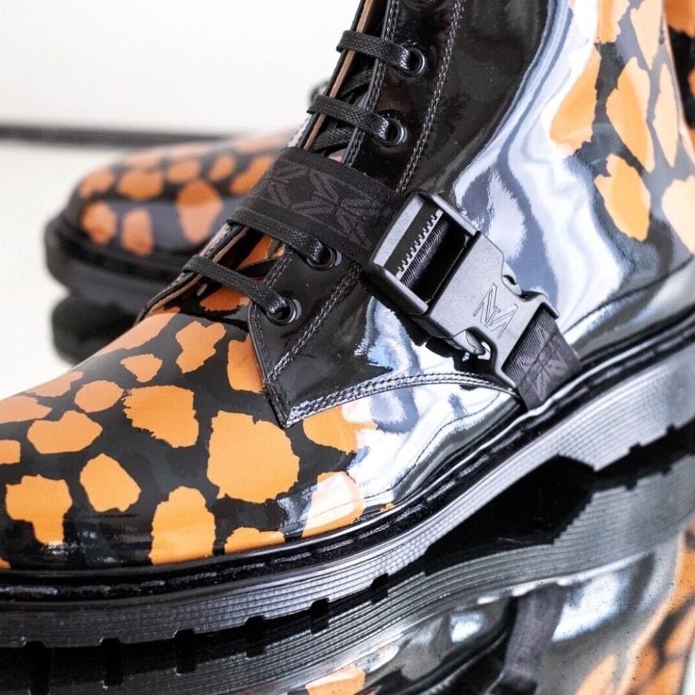 Marcell Von Berlin Combat Women Boots Size 37/US 6 New - Picture 7 of 11